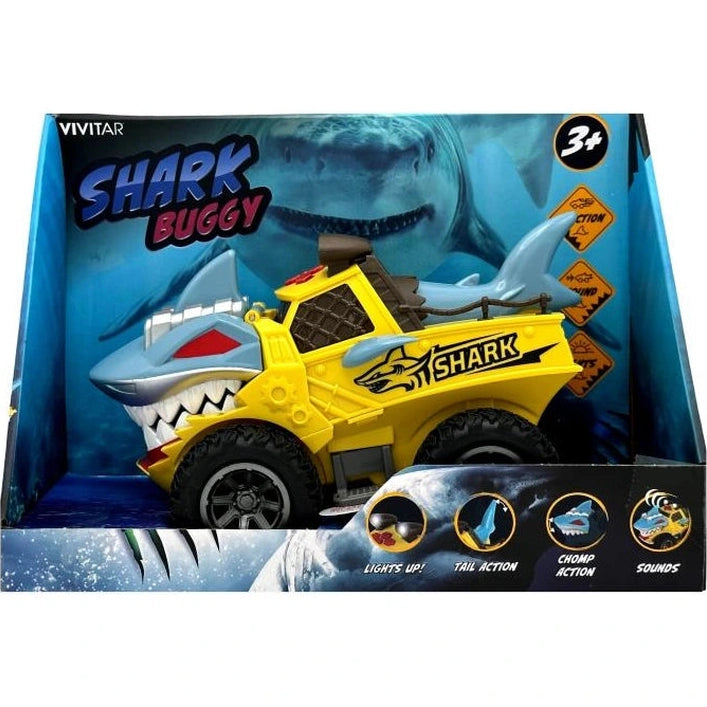 MECHANICAL SHARK BUGGY FRICTION POWERED